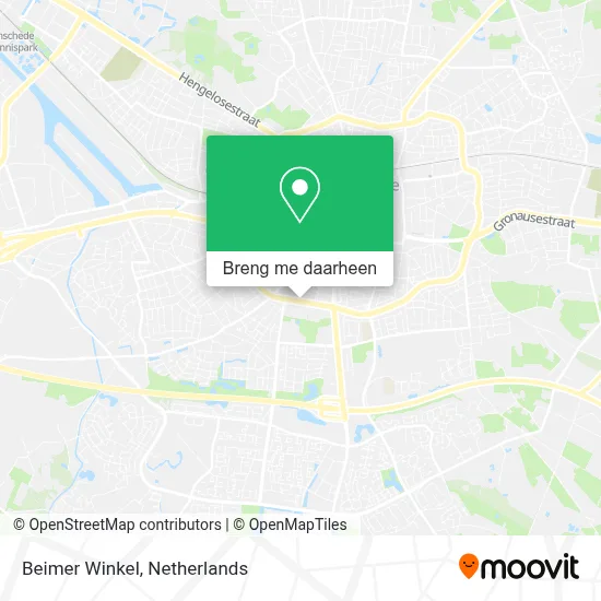Beimer Winkel kaart