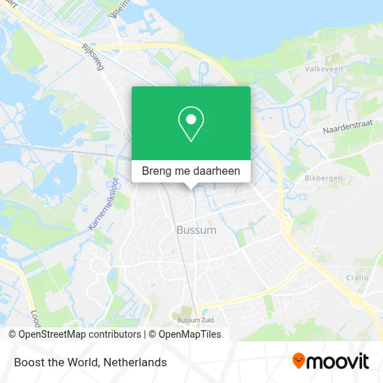 Boost the World kaart