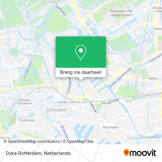 Dyka Rotterdam kaart