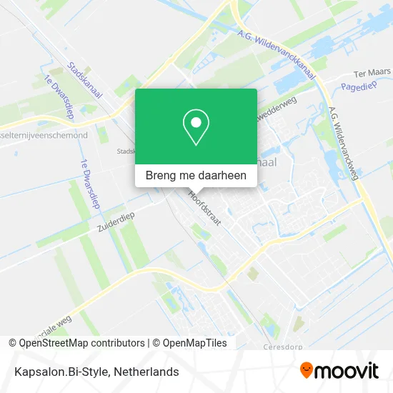 Kapsalon.Bi-Style kaart