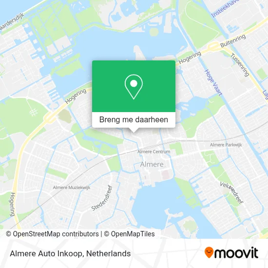 Almere Auto Inkoop kaart