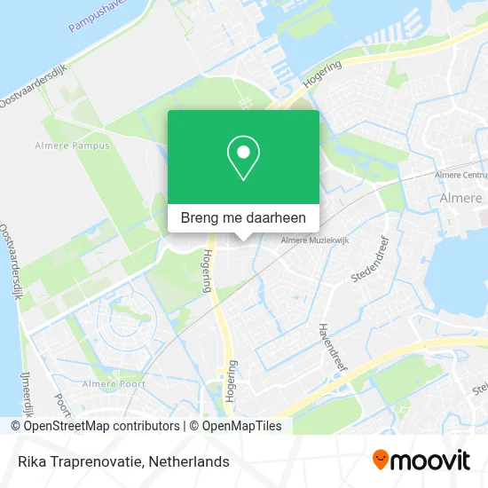 Rika Traprenovatie kaart