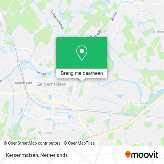 Kersenmalsen kaart