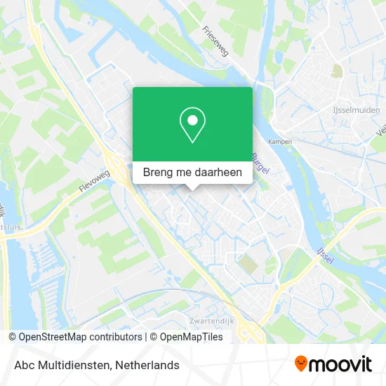 Abc Multidiensten kaart