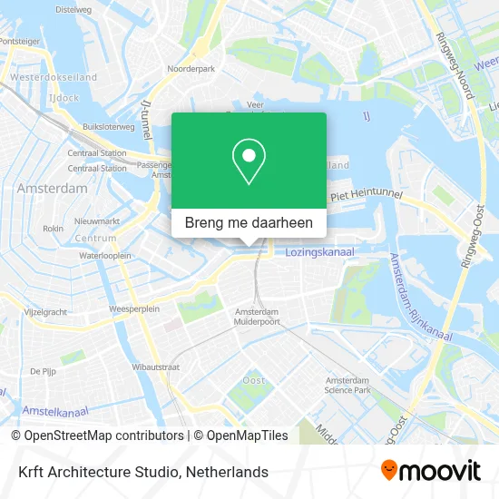 Krft Architecture Studio kaart