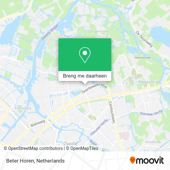 Beter Horen kaart