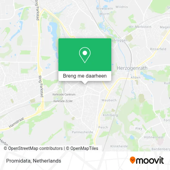 Promidata kaart