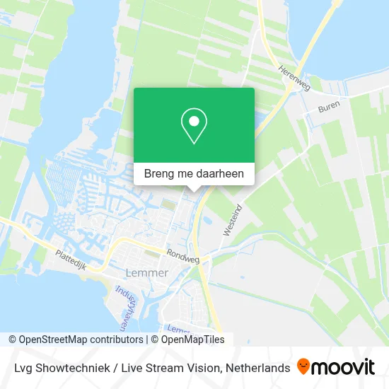 Lvg Showtechniek / Live Stream Vision kaart