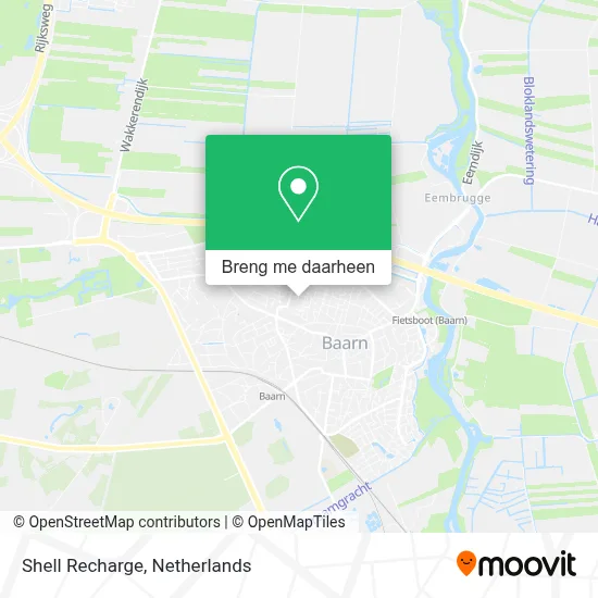 Shell Recharge kaart