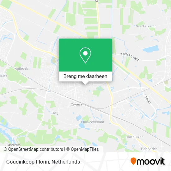 Goudinkoop Florin kaart