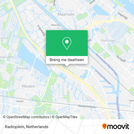 Radioplein kaart