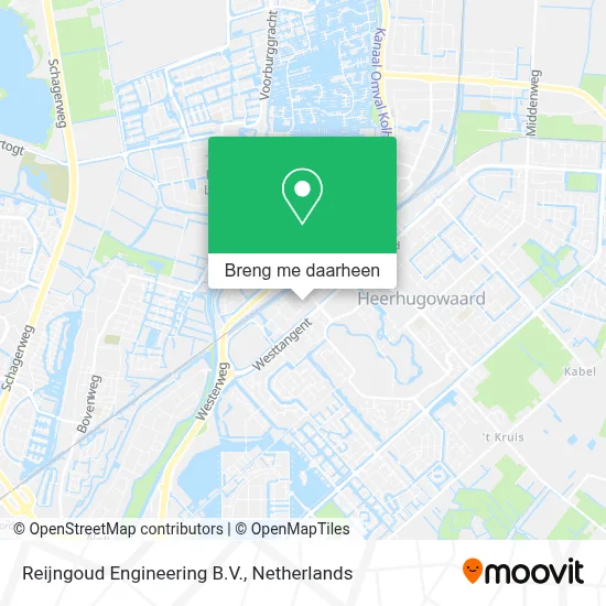 Reijngoud Engineering B.V. kaart