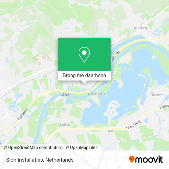 Sion Installaties kaart