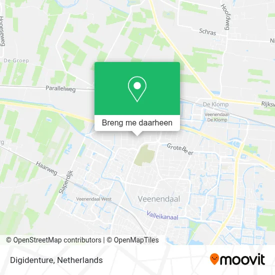 Digidenture kaart