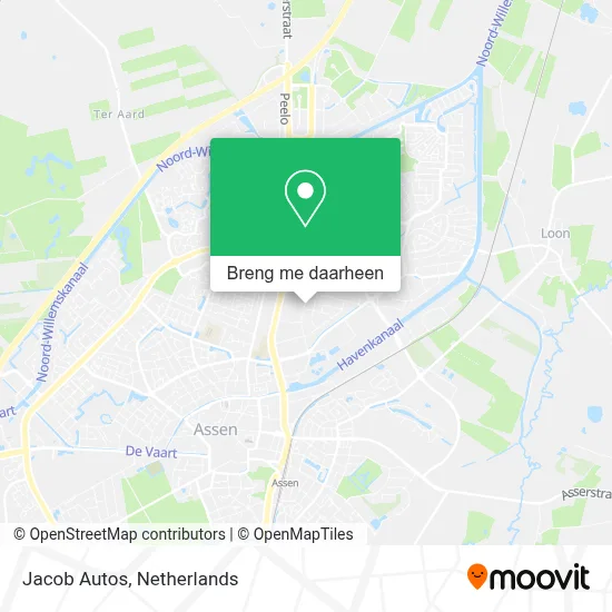 Jacob Autos kaart