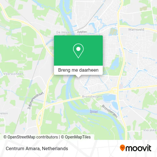 Centrum Amara kaart
