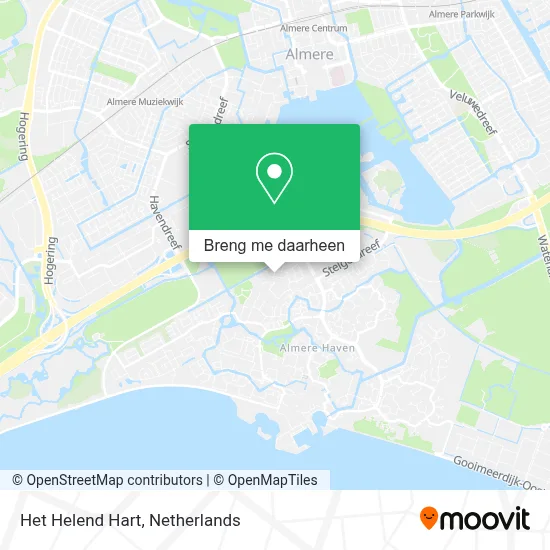 Het Helend Hart kaart