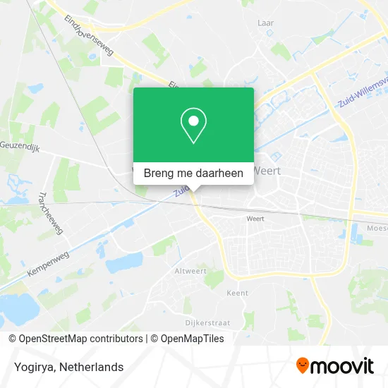 Yogirya kaart