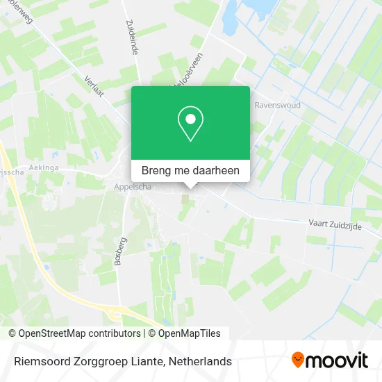 Riemsoord Zorggroep Liante kaart