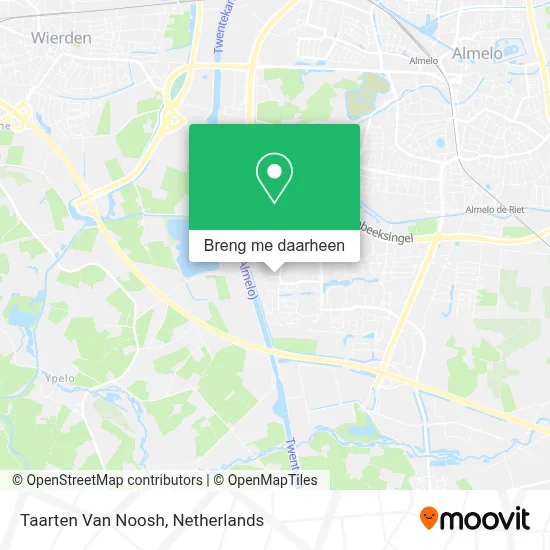 Taarten Van Noosh kaart