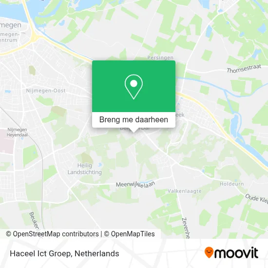 Haceel Ict Groep kaart