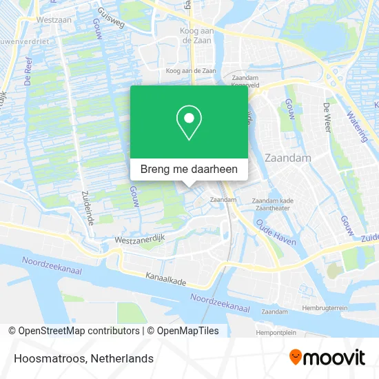 Hoosmatroos kaart
