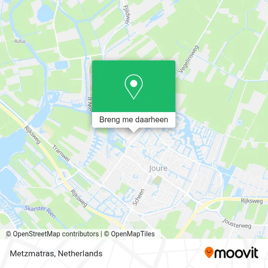 Metzmatras kaart