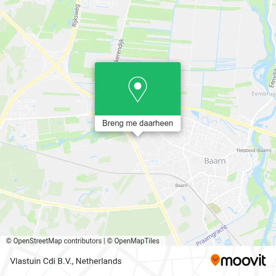 Vlastuin Cdi B.V. kaart