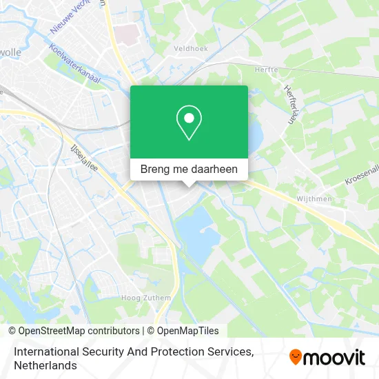 International Security And Protection Services kaart