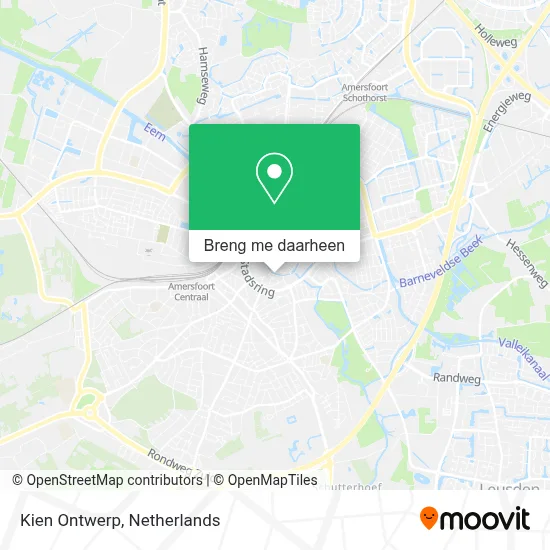 Kien Ontwerp kaart