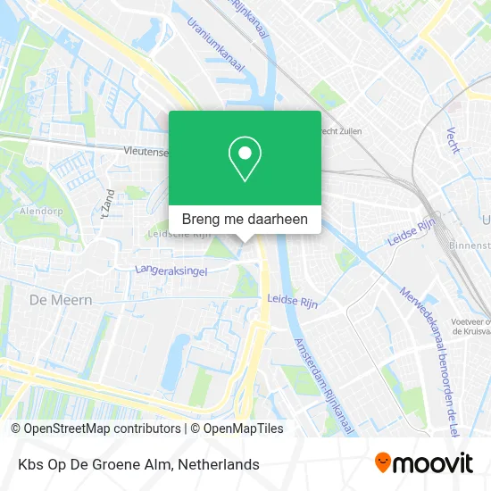 Kbs Op De Groene Alm kaart