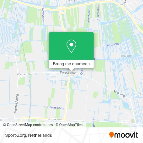 Sport-Zorg kaart