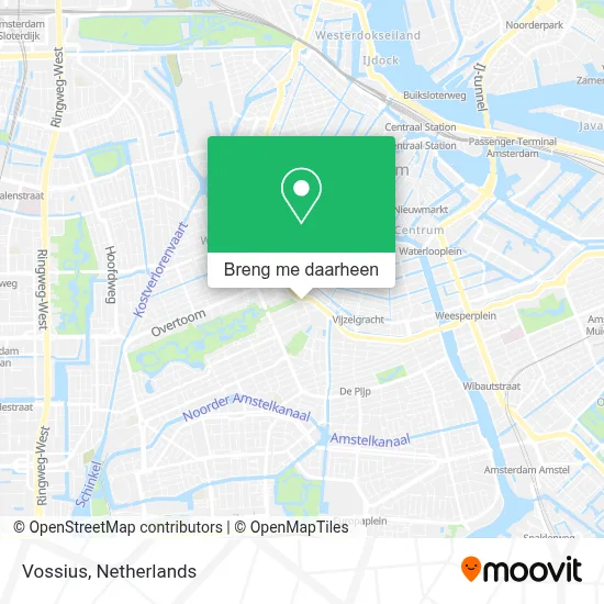 Vossius kaart