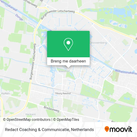 Redact Coaching & Communicatie kaart
