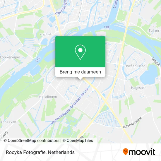 Rocyka Fotografie kaart