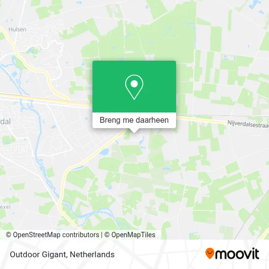 Outdoor Gigant kaart