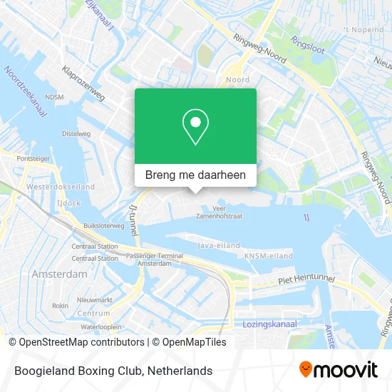 Boogieland Boxing Club kaart