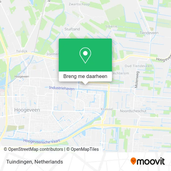 Tuindingen kaart