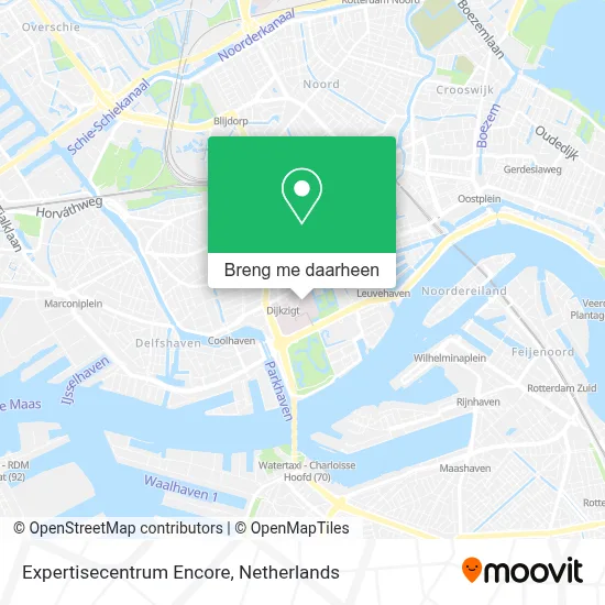 Expertisecentrum Encore kaart