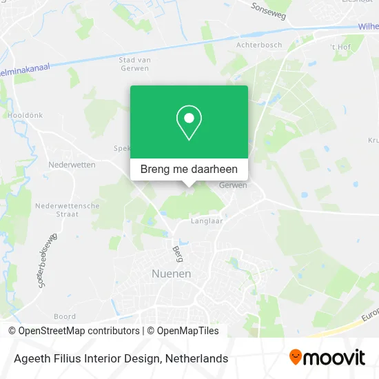 Ageeth Filius Interior Design kaart