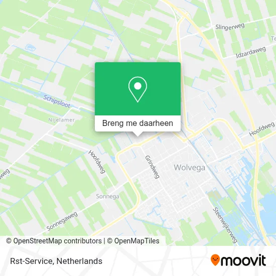 Rst-Service kaart