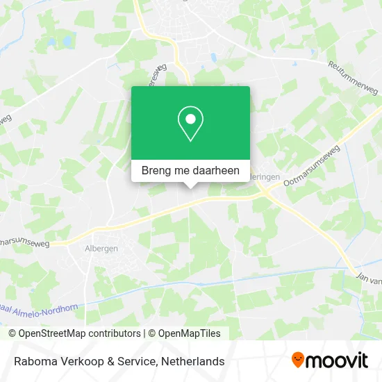 Raboma Verkoop & Service kaart
