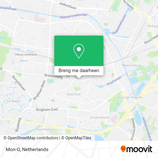 Mon·O kaart
