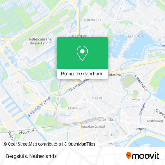 Bergsluis kaart