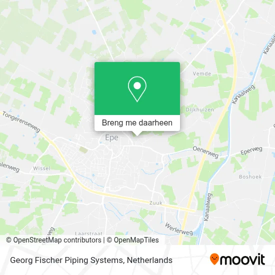 Georg Fischer Piping Systems kaart