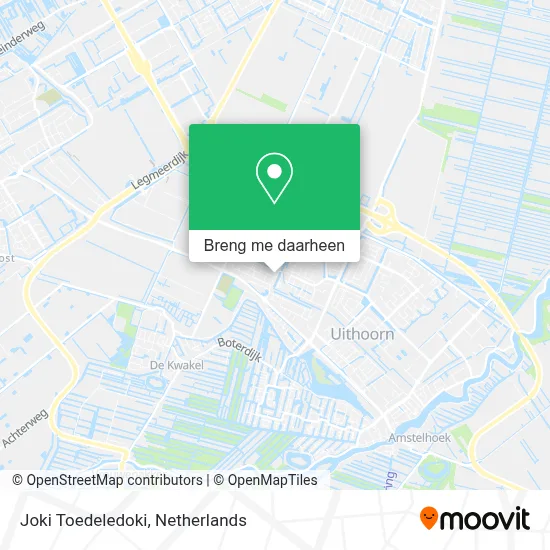 Joki Toedeledoki kaart