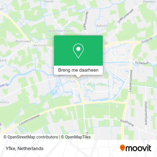 Yfke kaart