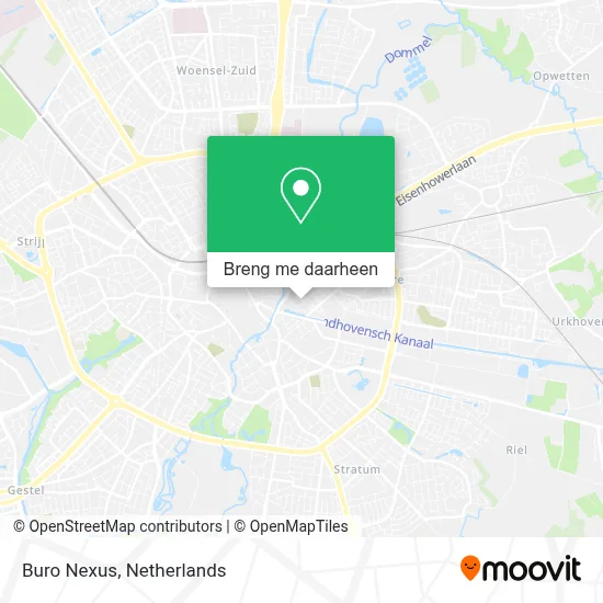 Buro Nexus kaart