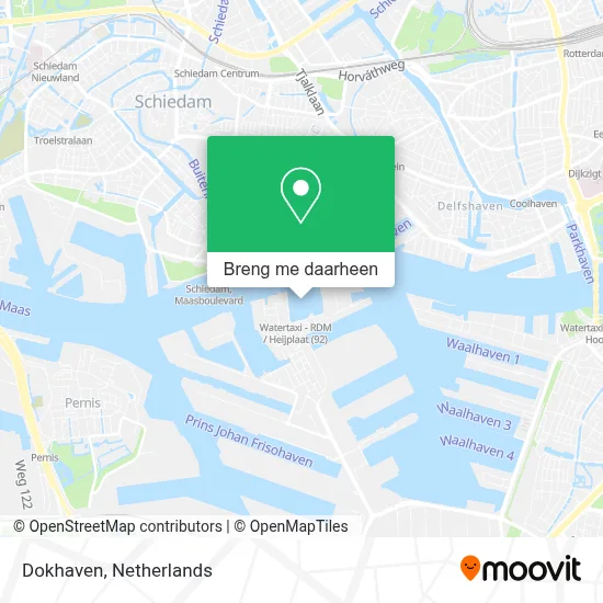 Dokhaven kaart