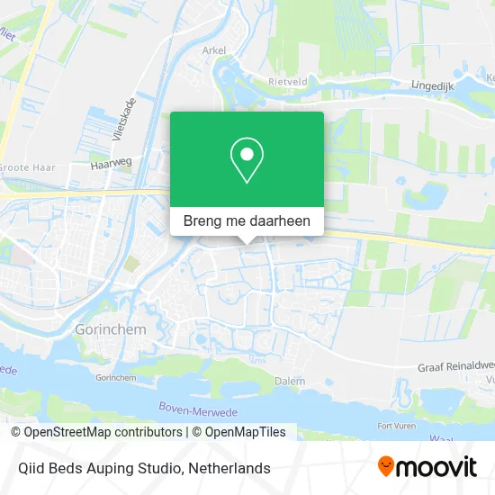 Qiid Beds Auping Studio kaart